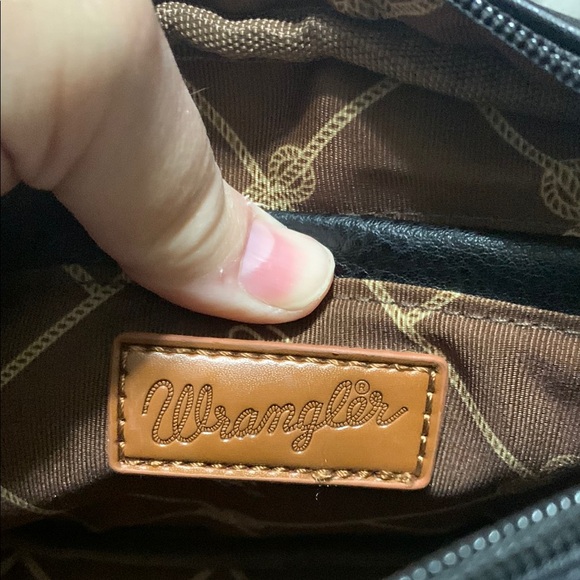 Blue and Black Crossbody Bag NWT Wrangler bag - Picture 4 of 5